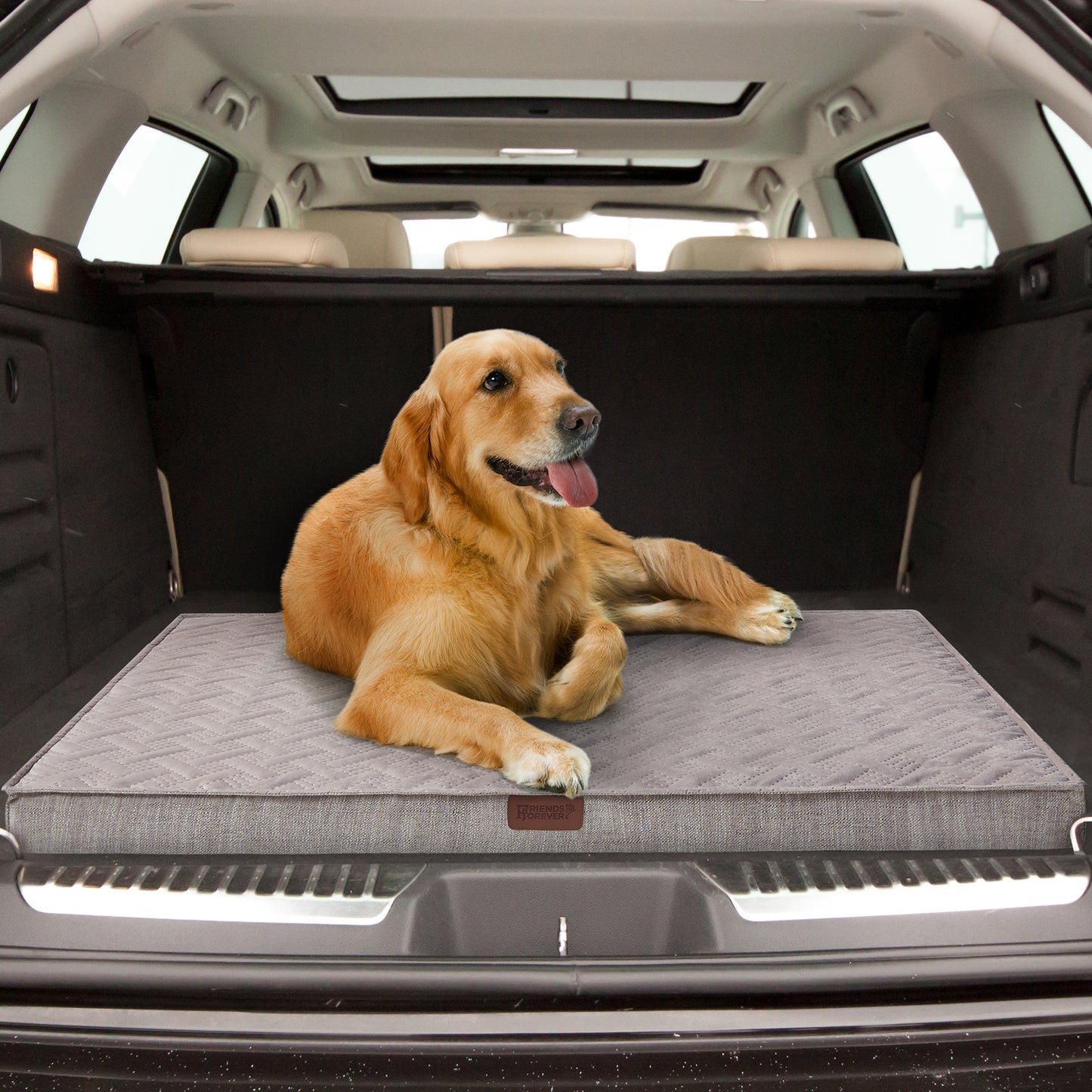 Orthopedic Dog Bed | Egg Crate Foam Pet Bed Mat - Copper