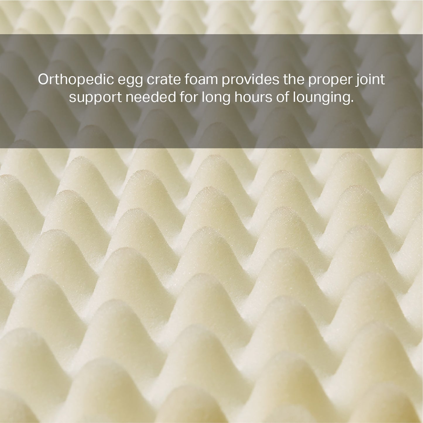 Orthopedic Dog Bed | Egg Crate Foam Pet Bed Mat - Copper
