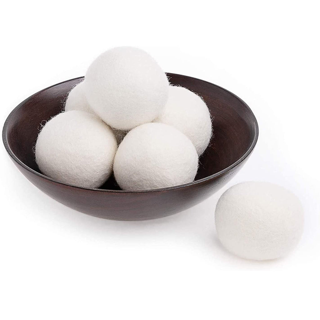 Wool Dryer Balls 6 Pack XL - Reusable