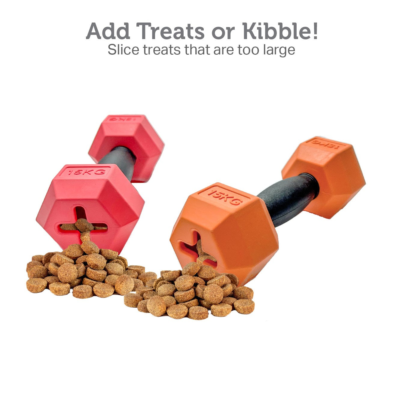 Dog Chew Toys | Treat Dispensing Dog Toys - Dumbbell