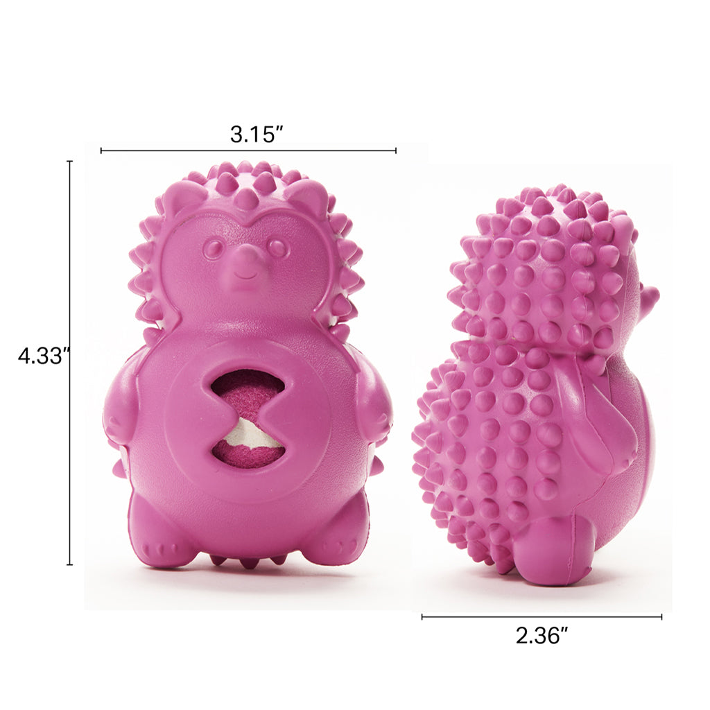 Dog Chew Toys | Squeaky Dog Toys - Rose Red Hedgehog