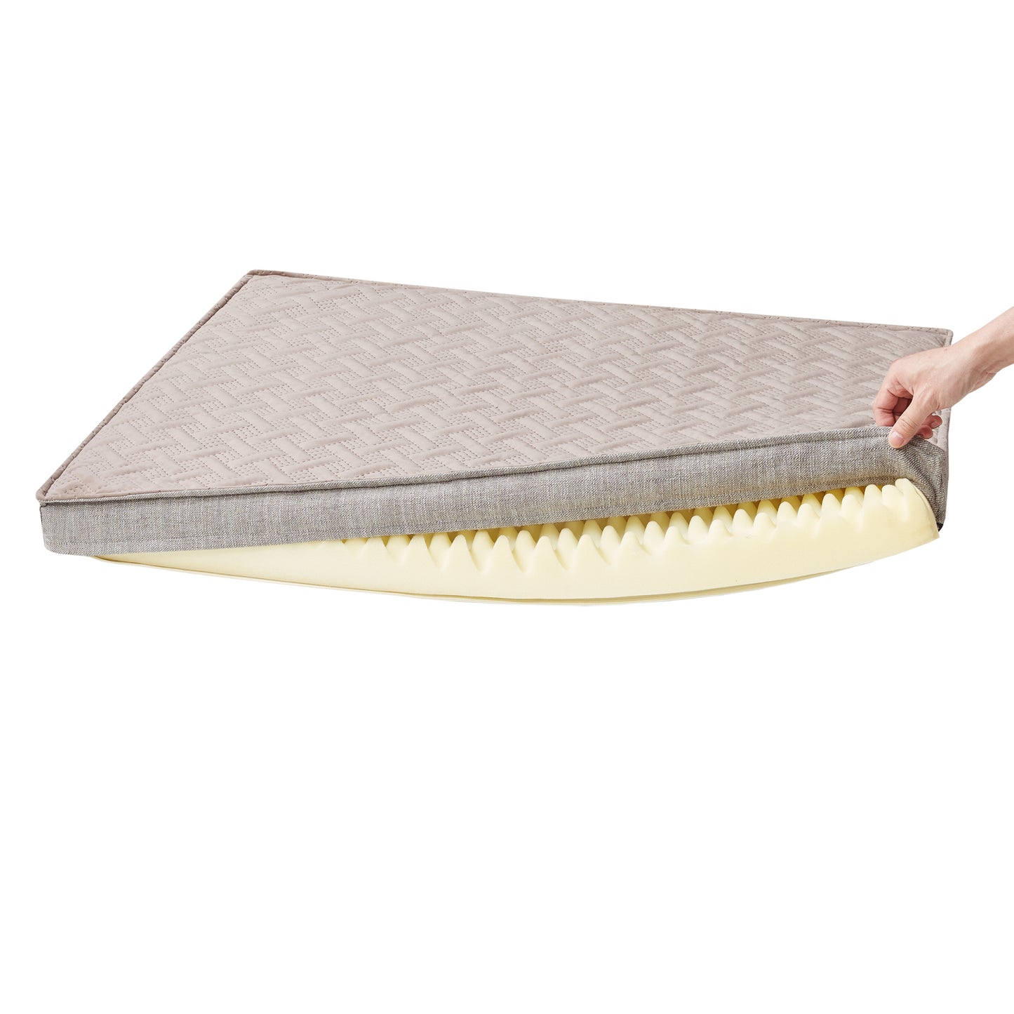 Orthopedic Dog Bed | Egg Crate Foam Pet Bed Mat - Copper