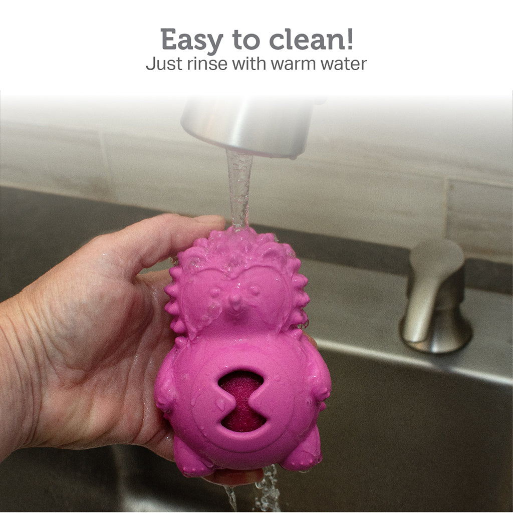 Dog Chew Toys | Squeaky Dog Toys - Rose Red Hedgehog