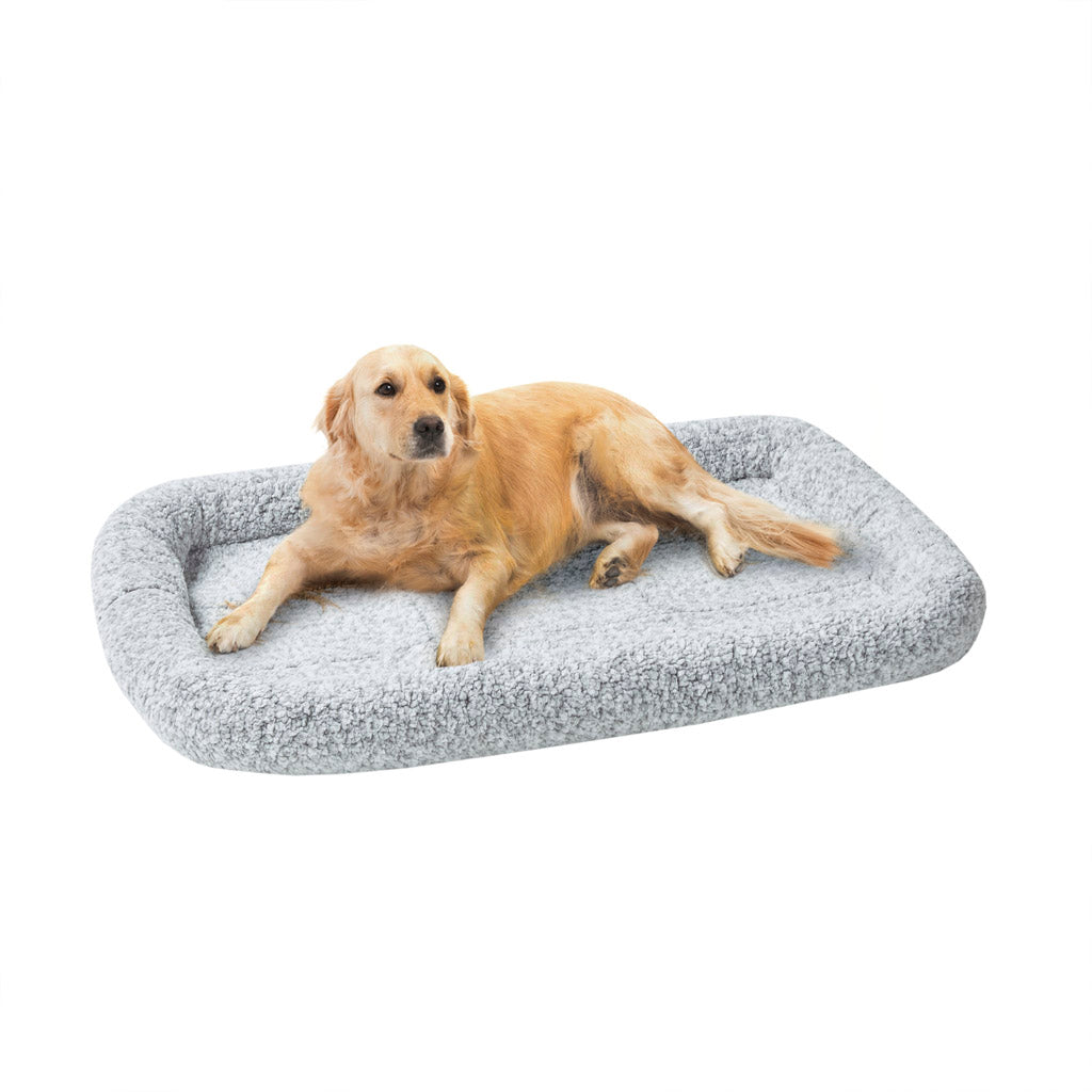 Bolster Dog Bed Crate Mat | Dog Crate Bed - Nova