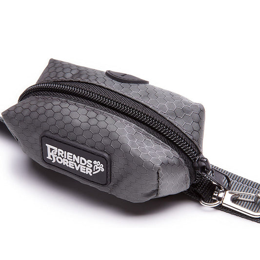 Dog Poop Bag Holder | Pet Waste Bag Dispenser with Leash Attachment