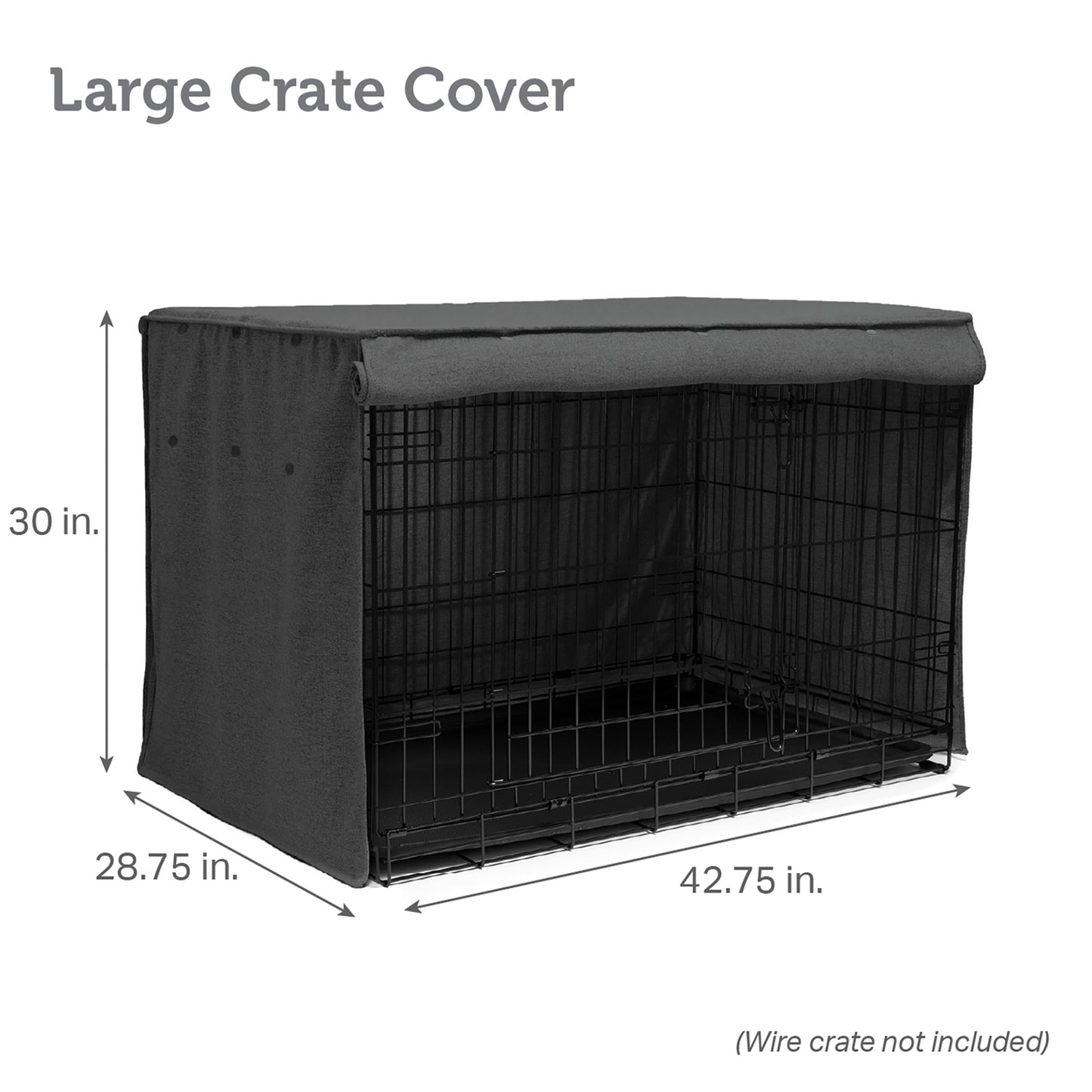 Dog Crate Cover for Dog Cage - Trucker