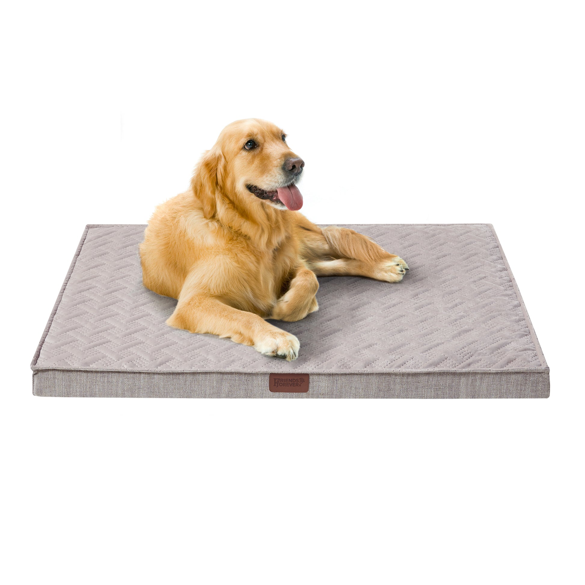 Orthopedic Dog Bed Egg Crate Foam Pet Bed Mat Copper-Pet Bed