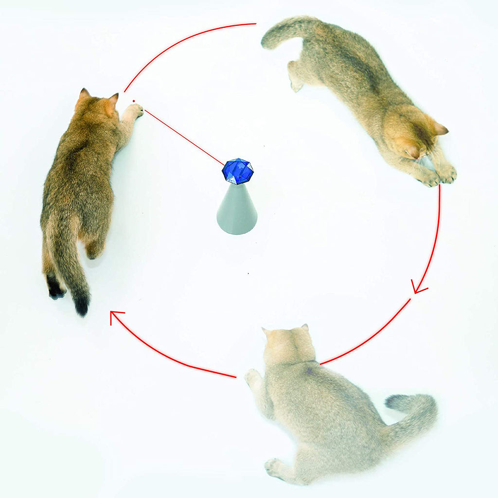 Cat Laser Toy Automatic Interactive Cat Toy Cat Toy Friends Forever Pets