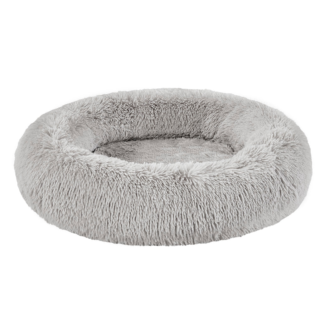 Calming Dog Bed Cat Bed Oval Pet Bed with Memory Foam Serena